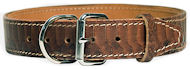 Handcrafted Soft Touch Leather Dog Collar For Large Breeds C445 Handcrafted Soft Touch Leather Dog Collar For Large Breeds C445