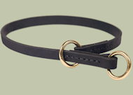 Leather Choke Collar for Rottweiler -Silent Collar