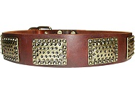 Luxury Leather Dog Collar for Rottweiler Luxury Leather Dog Collar for Rottweiler