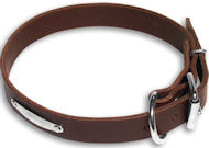 Luxury leather Rottweiler brown dog collar18inch/18''collar-C456 Luxury leather Rottweiler brown dog collar18inch/18''collar-C456