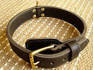 Two ply leather agitation dog collar - TRAINING DOG COLLAR Two ply leather agitation dog collar - TRAINING DOG COLLAR