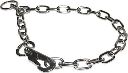 Herm Sprenger Fur Saver Collar/Chrome-Plated Choke Chain Collar