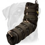 Flexible Hidden Protection Rottweiler Sleeve Made of French Linen for Dog Bite Work