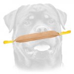 Leather Bite Tug with 2 Handles for Rottweiler