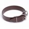 Extra Wide Brown Biothane Rottweiler Collar