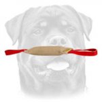 Rottweiler Bite Tug of Gentle Jute Material