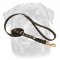 Leather Dog Leash with Studs for Walking, Tracking