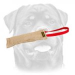 Dog Bite Tag ( Dog Bite Tug ) Made of Jute for Rottweiler