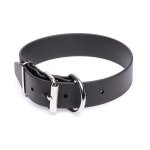 Extra Wide Black Biothane Rottweiler Collar