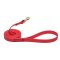 Red Waterproof Rottweiler Leash Made of Biothane