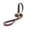 Brown Waterproof Rottweiler Leash Made of Biothane