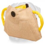 Puppy and Young Rottweiler Bite Builder made of Jute