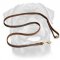 Leather Dog Leash Stitched with Wax Coated Threads