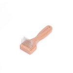 "Tidy Look" Wooden Brush/Comb With Metal Teeth for Rottweiler