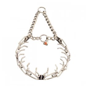 Stainless steel dog pinch collar - 50004 55 1/8 inch (3.25 mm)