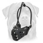 Military Dog Muzzle for Rottweiler Training, Police, Agitation