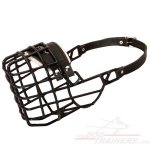 Rottweiler Wire Dog Muzzle for Winter