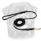 High Quality Show Leather Dog Leash for Rottweiler