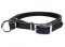 Adjustable Leather Slip Collar& NICKEL plated hardware for Rottweiler