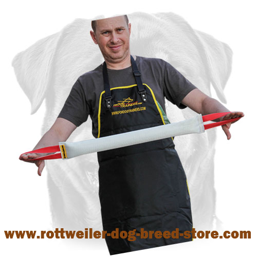 Fire Hose Dog Bite Tug With Handles