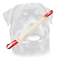 Fire Hose Dog Bite Tug With 2 handles