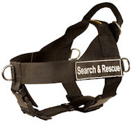 SAR Best Nylon Dog Harness -Designer Multitasking Rottweiler Harness