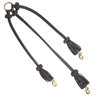 Leather Triple Lead for Rottweiler