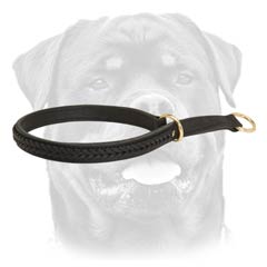 Adjustable easy handling dog collar