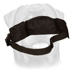 Rottweiler Nylon Pouch with Adjustable Belt