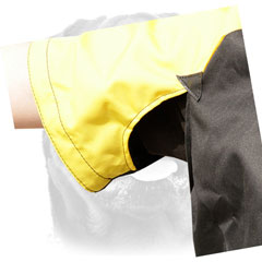 Nylon     scratch jacket for safe Rottweiler training