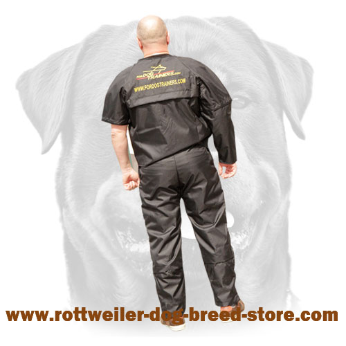 Buy Protection Scratch Suit for Rottweiler Training