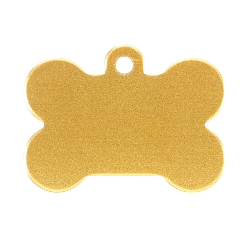 Bone Shaped Personalized Engraving ID tag
