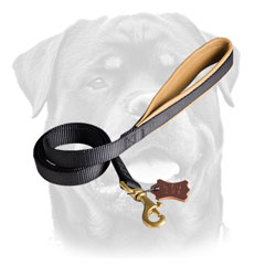 Training Nylon Dog Leash With Padded Handle For Rottweiler 