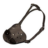 Safety dog muzzle to manage Rottweiler