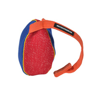 "Perfect Reward" French Linen Bite Tug for Puppies and Small Rottweiler - 6 x 4 inch (15 x 10 cm)