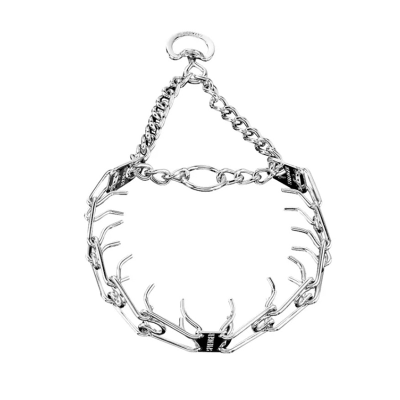 Chrome Plated Prong Collar with Swivel (3 mm x 22 inches) Herm Sprenger