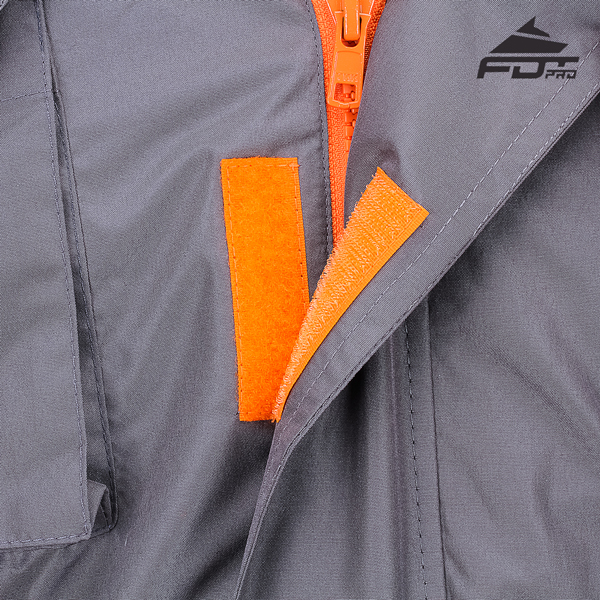 Strong Velcro Patches on Dog Training Jacket for Everyday Use
