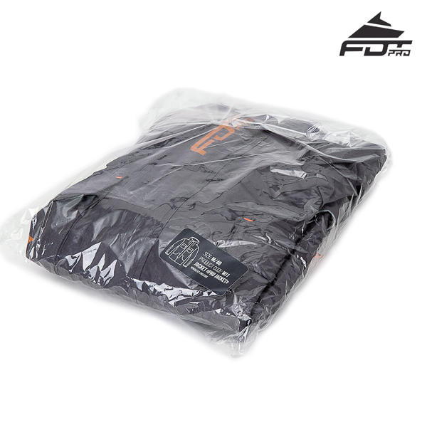 Pro Dog Training Jacket with Strong Velcro Patches