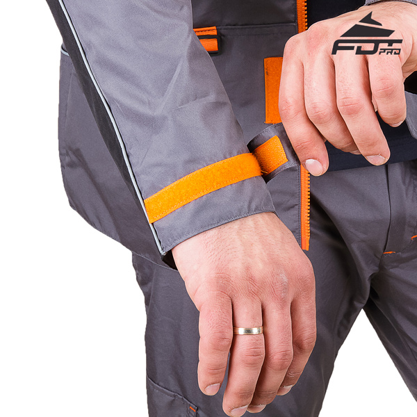 FDT Pro Dog Training Jacket with Strong Velcro Fastening