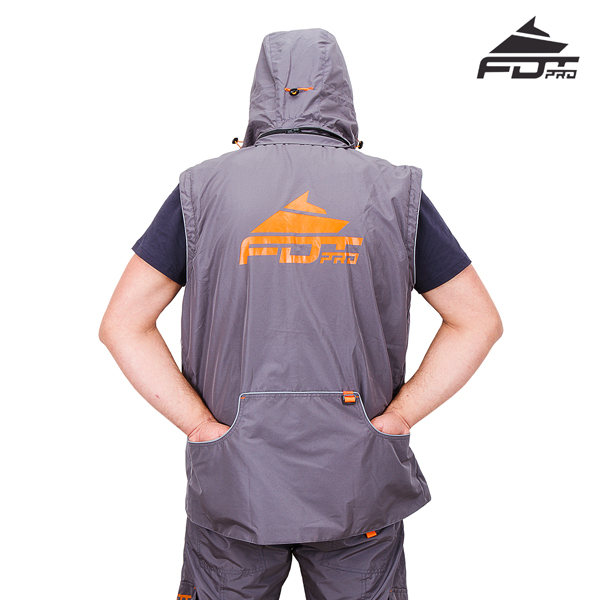 Pro Dog Training Jacket with Side Pockets for your Convenience