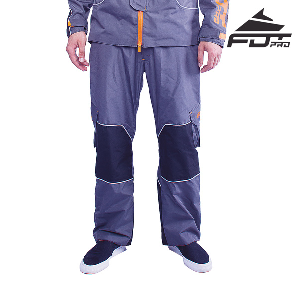 Professional Pants Grey Color for Cold Seasons