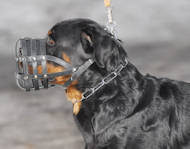 Everyday light weight super ventilation Rottweiler muzzle